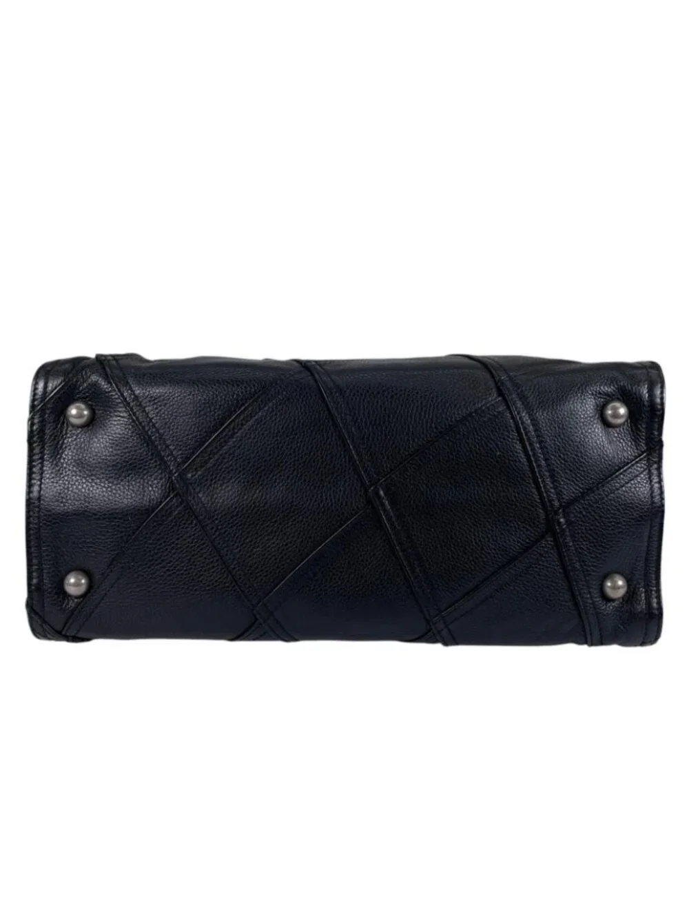 Loewe Amazona 335.76 Handbag Leather Black Jyunya Watanabe Patchwork
